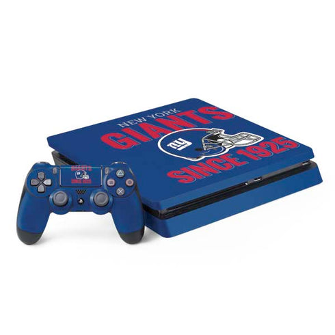 NFL New York Giants Helmet PS4 Slim Bundle Skin